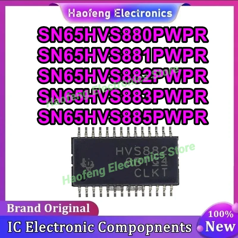 

SN65HVS880PWPR SN65HVS881PWPR SN65HVS882PWPR SN65HVS883PWPR SN65HVS885PWPR HTSSOP-28 Чипсет IC Новый на складе