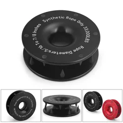 Upgrade High Load Capacity Recovery Ring Set Rope Retention Pulley (RRP) for Use with Synthetic Rope and Soft Shackle