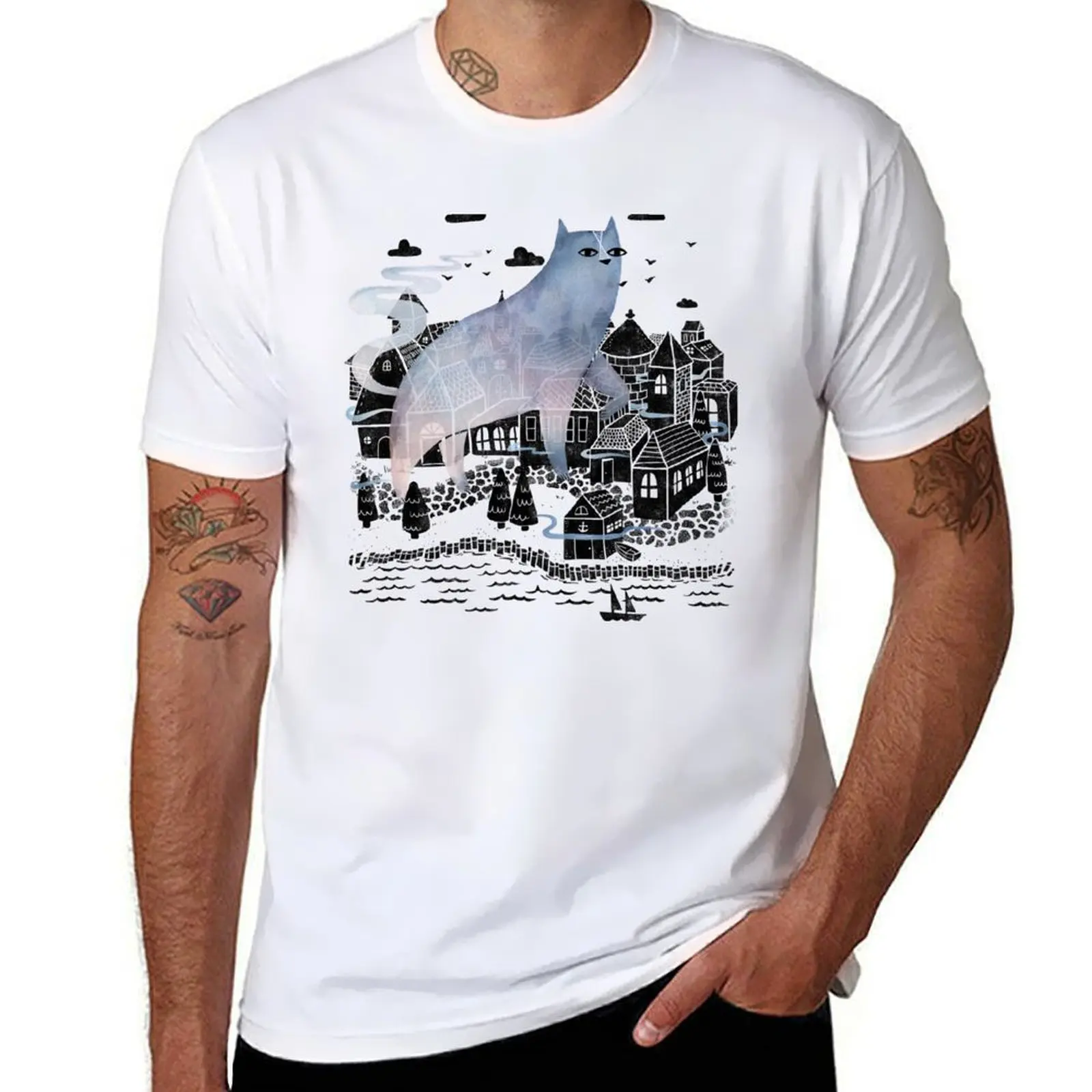 

The Fog T-Shirt summer 2025 baggy shirts Man t-shirt fashion shirts heavyweight t shirts for men