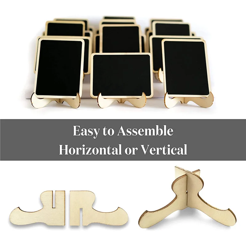 A72T 36Pcs Mini Chalkboard Signs For Food Party Food Labels For Party Buffet Table Small Chalkboard Signs For Party