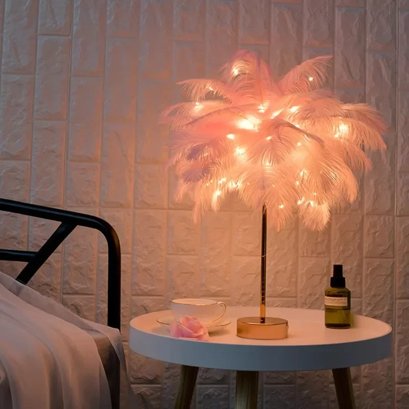 Family Bedside Girl Room Wedding Decoration Dining Table Light Emitting Diode Light