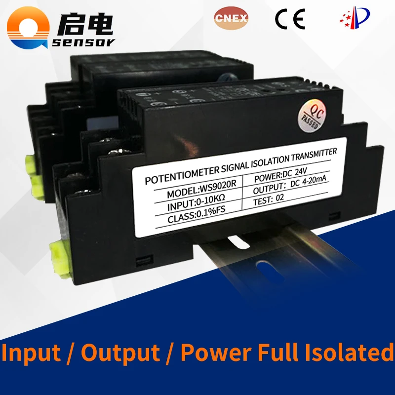Potentiometer Signal Isolation Transmitter  No products