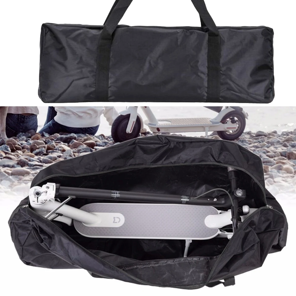 

1 Pcs Waterproof Mi Electric Scooter Carrying Bag Durable Oxford Fabric Balance Car Case Stylish Handle