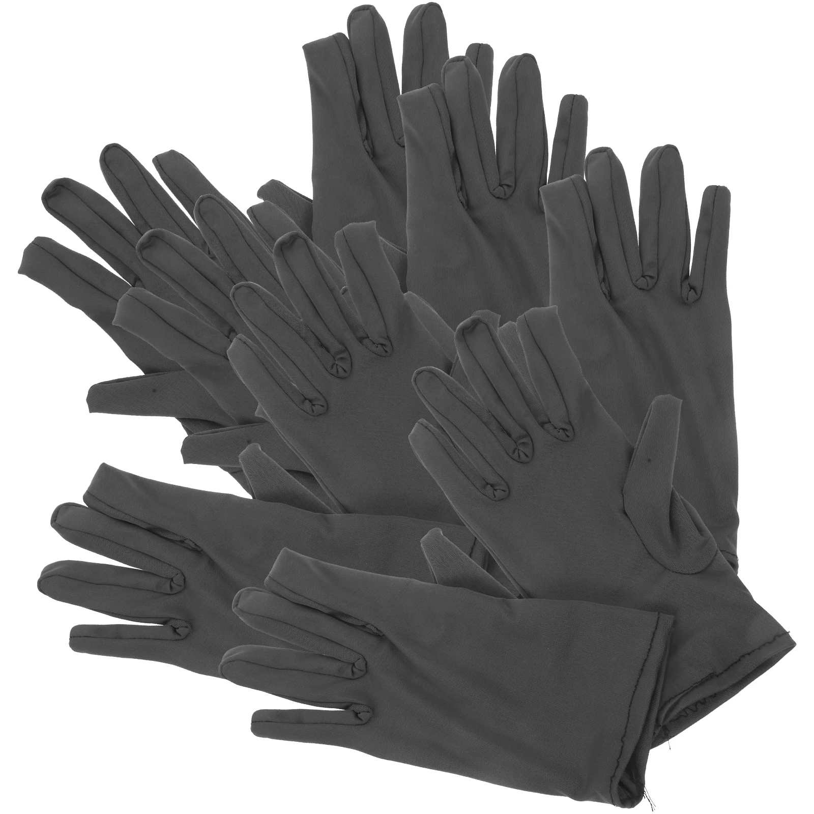 

5 Pairs XL Gray Gardening Gloves Durable Protective Work Outdoor Planting Watering Weeding Fruit Picking Housework Gloves Non