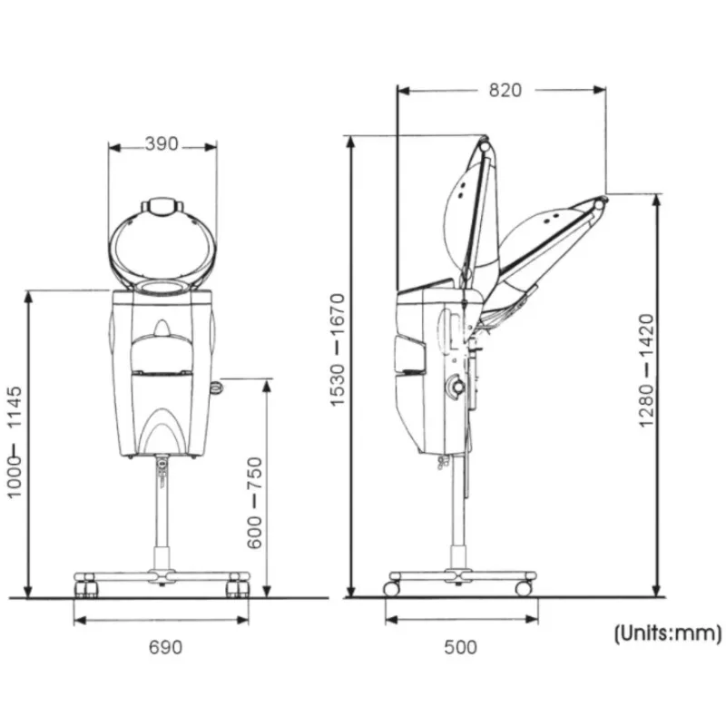 Alat Penata Rambut Salon Kecantikan STLF, Steamer Perawatan Rambut Profesional, Mesin Steamer Rambut untuk Perm