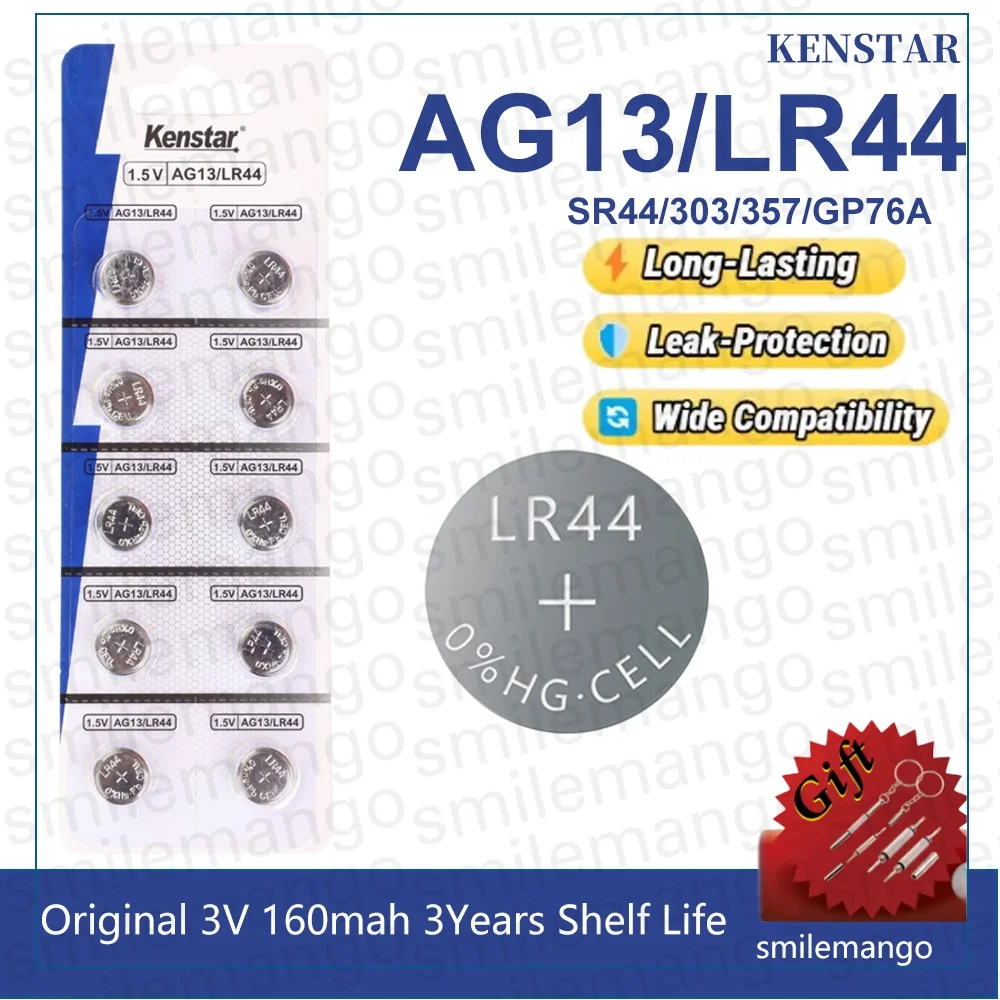 5Pcs-50Pcs LR44 But…