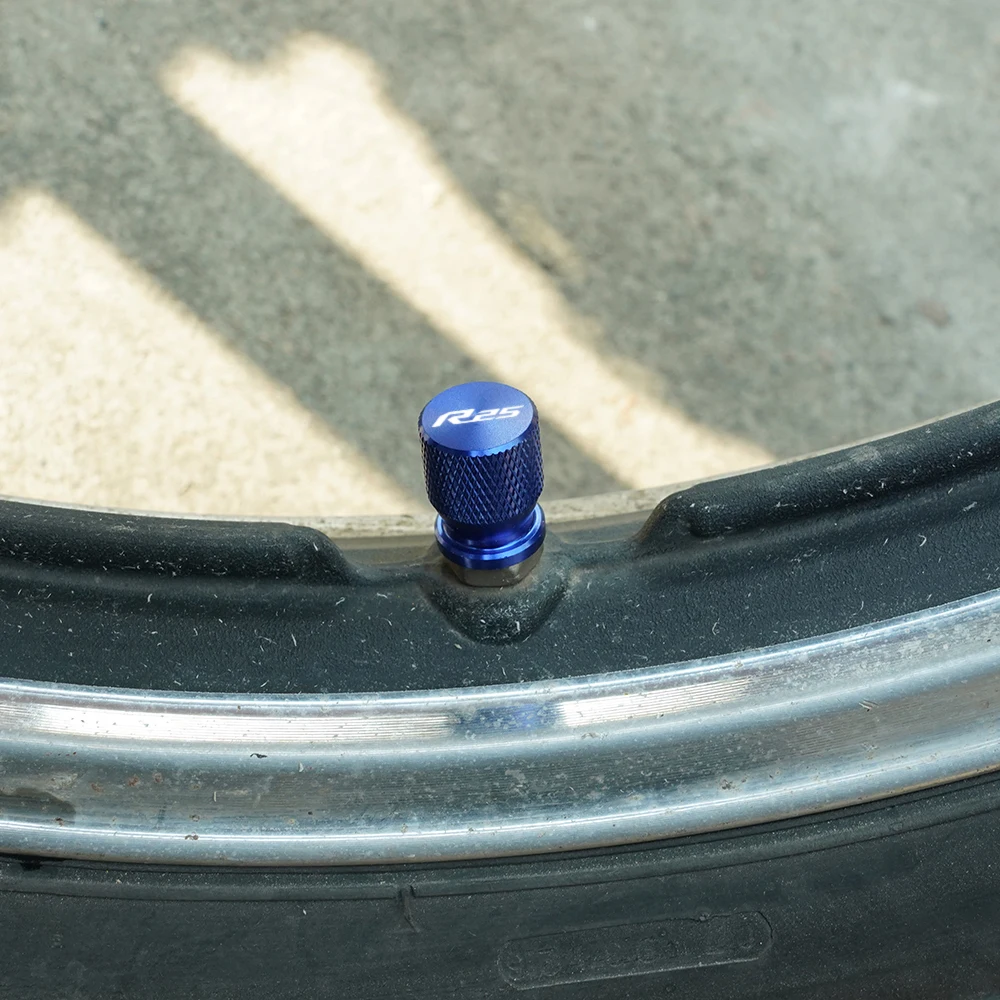 

For Yamaha YZF-R25 YZFR25 YZF R25 All Years CNC Wheel Tire Valve Cap Stem Tyre Rim Air Port Covers Plug Motorcycle Accessories