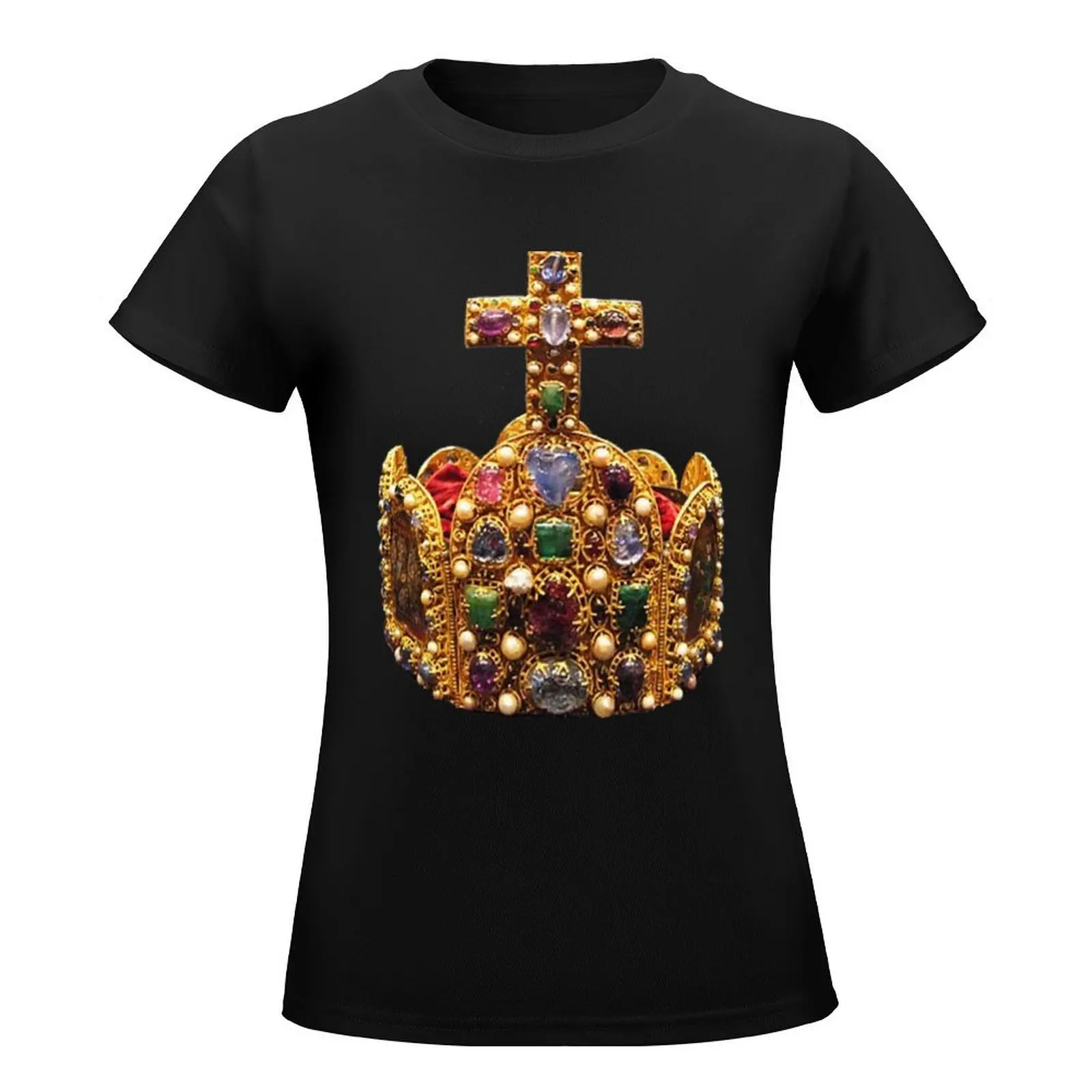 Imperial Royal Crown of the Holy Roman Empire T-Shirt vintage quick-drying t-shirt dress for Women plus size sexy