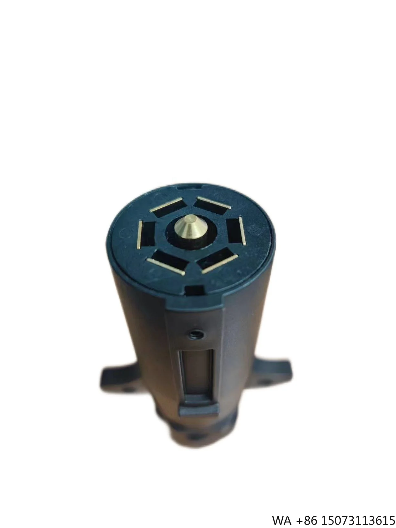 

7-Way 7-Pin Flat Blade Trailer RV Coiled Wiring Harness Plug Adapter