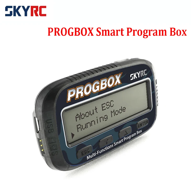 SKYRC PROGBOX Six-in-one Smart Program Box for RC Model ESC Setting Servo Motor KV/RPM Tester Lipo Battery Monitor