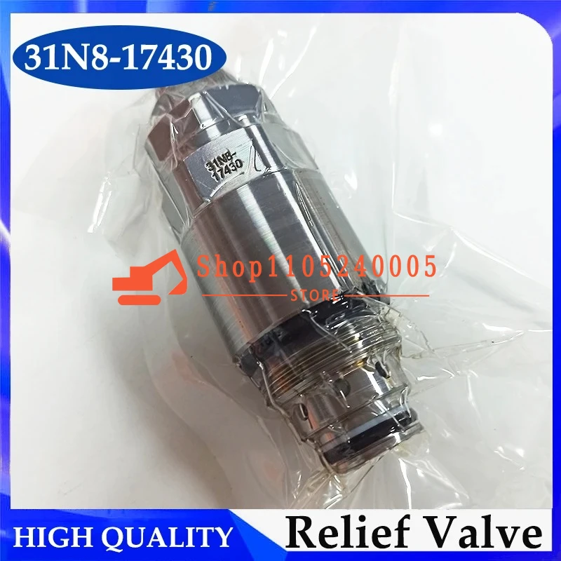 31N6-17410 Suction Valve Relief Valve 31N8-17430 For R225-7 R225-9 Excavator Parts