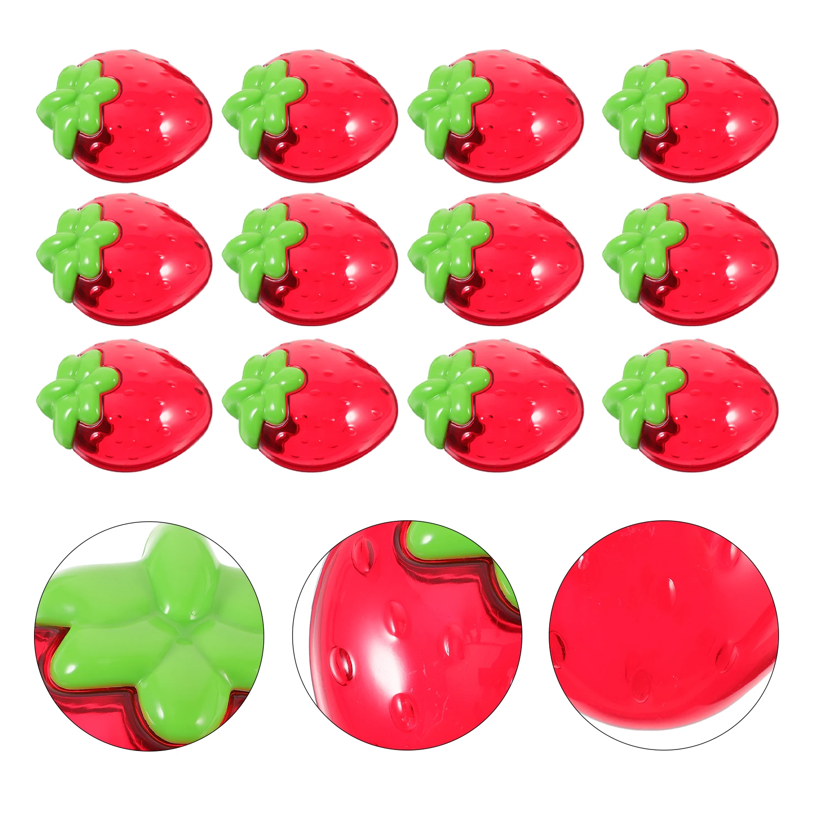 

12Pcs Strawberry Candy Box Gift Boxes Party Favor Containers Wedding Sweet Holder