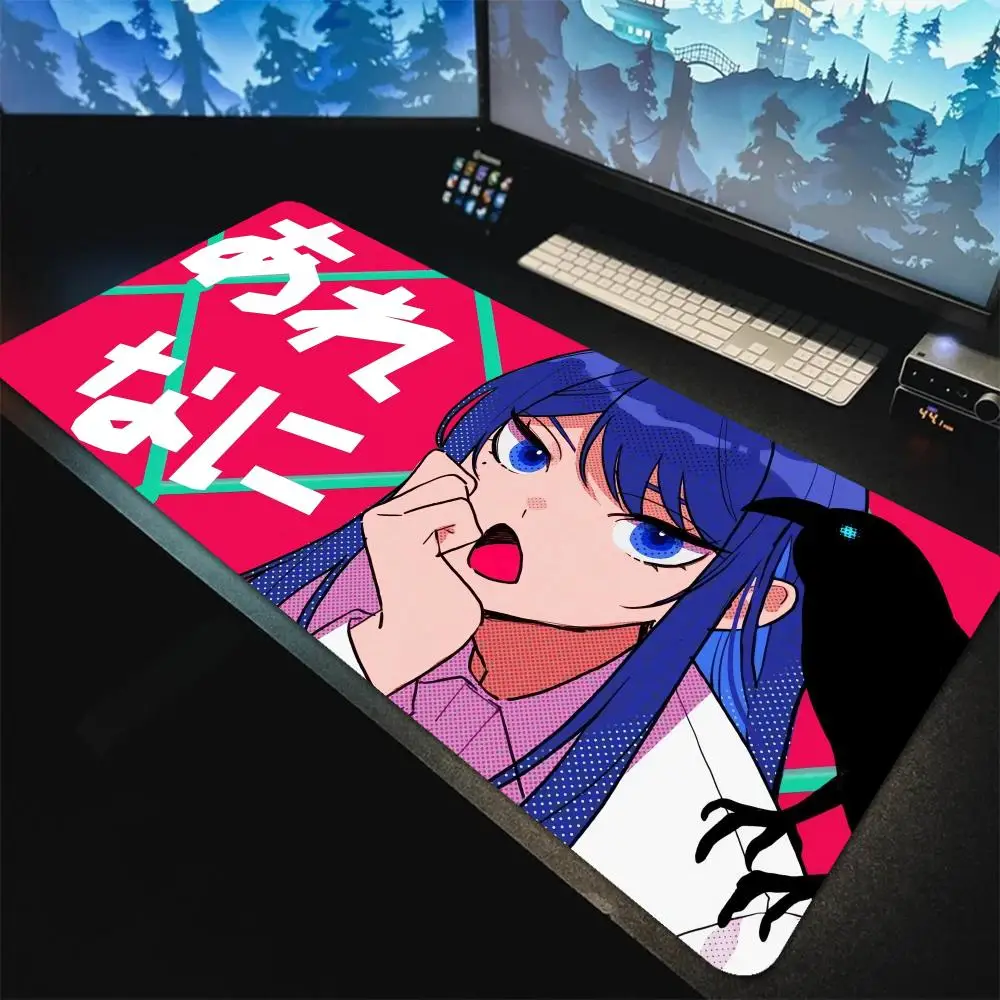 

A_ado 1200x600 Mouse Pad Mouse Pad Durable Keyboard Mat 5mm Super Thicking All Size Edgelock Kawaii Cute Deskmat Mat