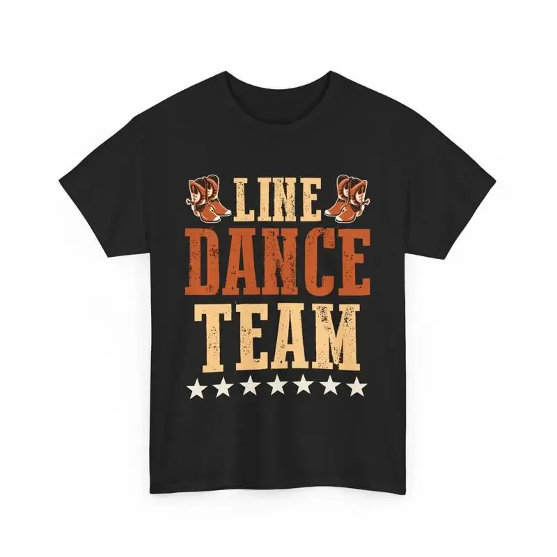 Cowgirl Country Dancing T Shirt Cowboy Boots Line Dance Team