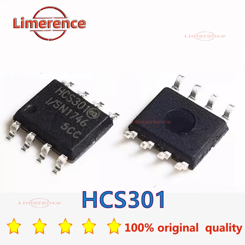 (5piece)100% New HCS301 HCS301-I/SN sop-8 Chipset