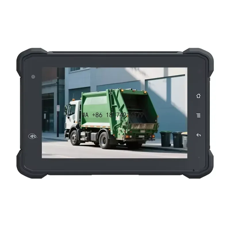 wmwmnu 7 Inch Android 13 Octa-core IP67 4G WIFI GPS BT Rugged Garbage Truck Vehicle Tablet PC with RS232 CANBUS for WasteODM OEM