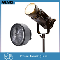 Fresnel Lens Focusing Adapter Lens 15 Degree to 55 Degree for Bowens-fit Mount LED COB Studio Light Photo Studio Accessories