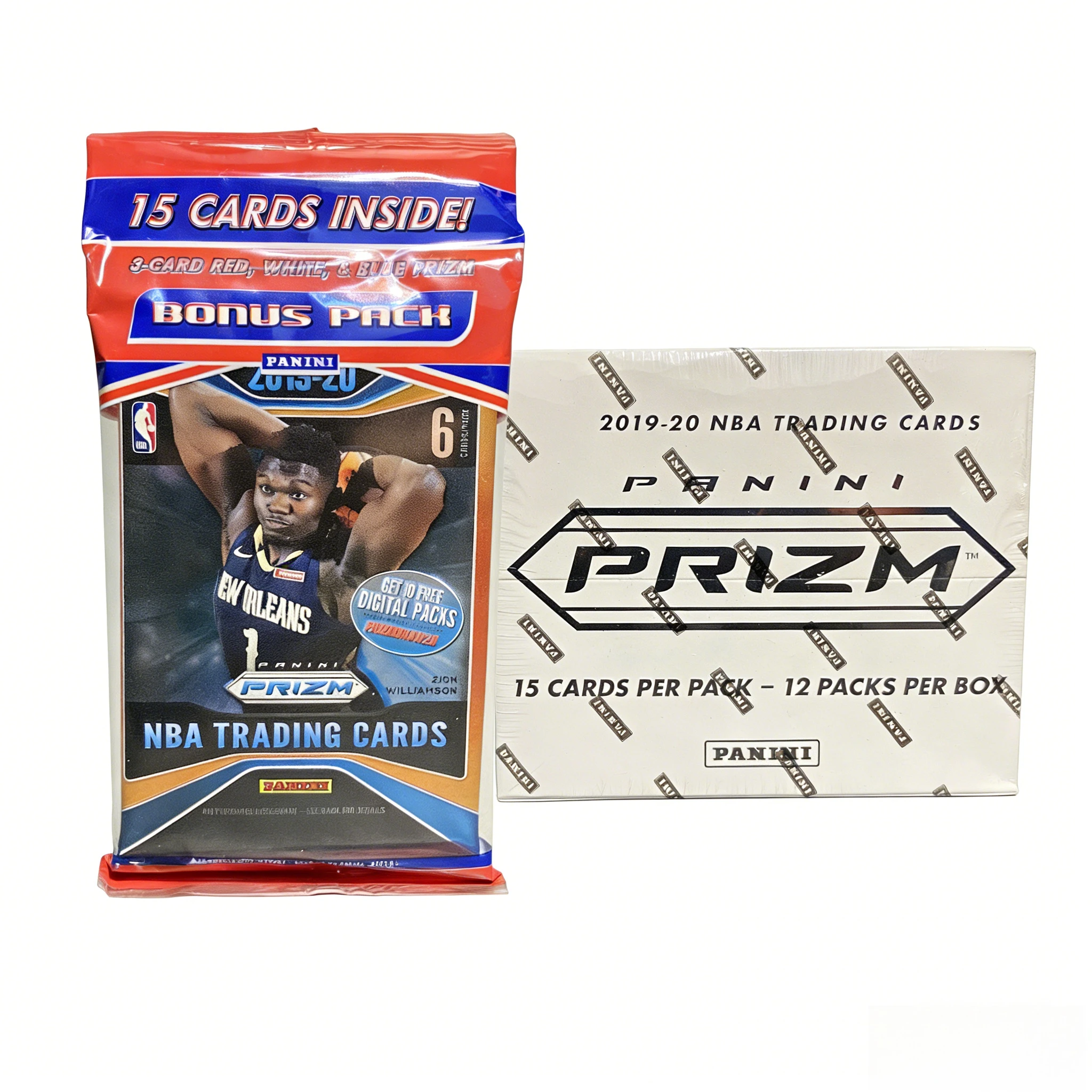 19-20-panini-prizm-nba-star-cards-fat-pack-box-prizm-refractor-collector-official-break-case-lista-di-investimento-carte-hot-rookie