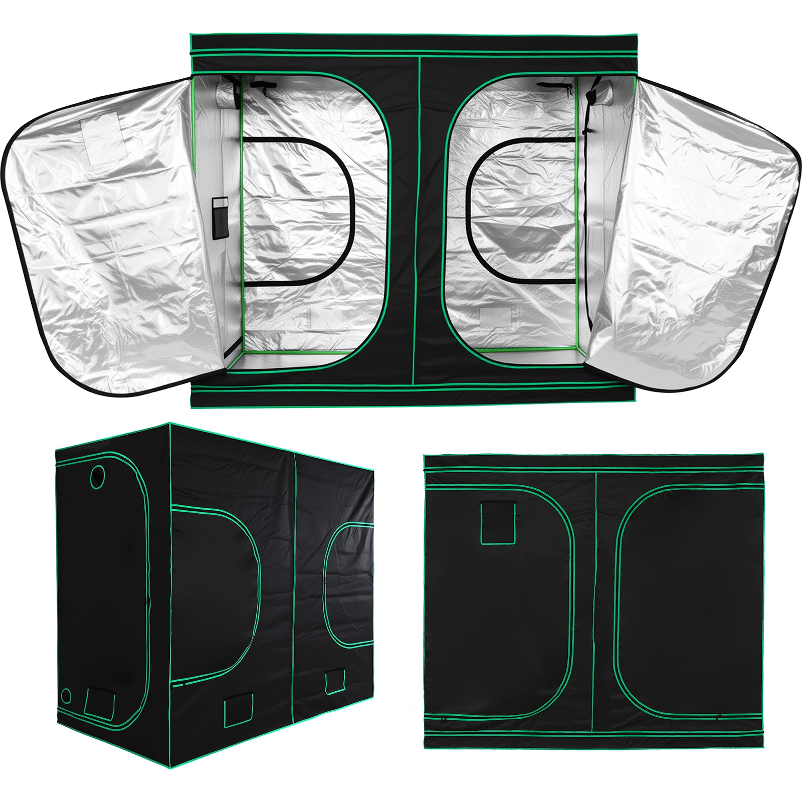 

Гидропонные гроутенты для выращивания растений в помещении 4x8 футов, ткань Оксфорд 600D, 94x47x78 дюймов, с окном для наблюдения за растениями, для фруктов, цветов и овощей