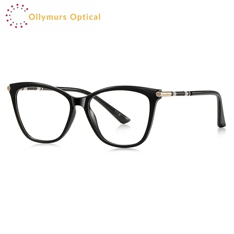 

Ollymurs Geometric Classic Design Prescription Minimalist Light Reading Glasses Customized Fashionable Anti-blue Available LS211