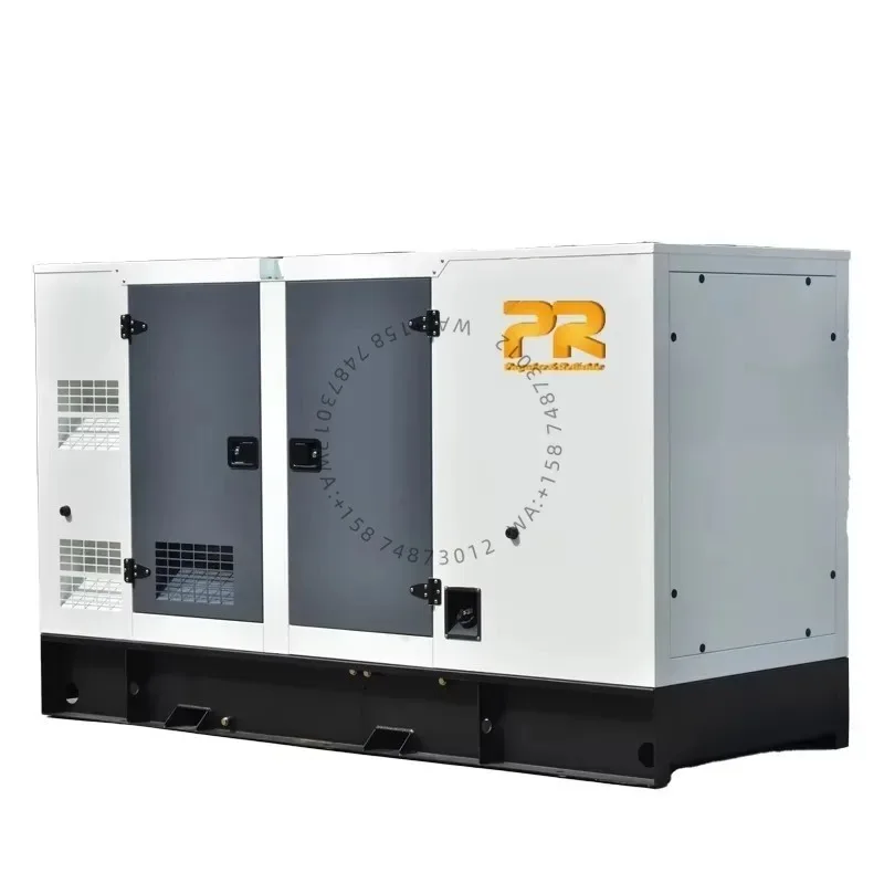 Commercial Use die sel Generator Rated Voltage Set Price India 55kva 60kva 55kw 60kw 110/220 Volt Open Frame Silent Type 400V 50