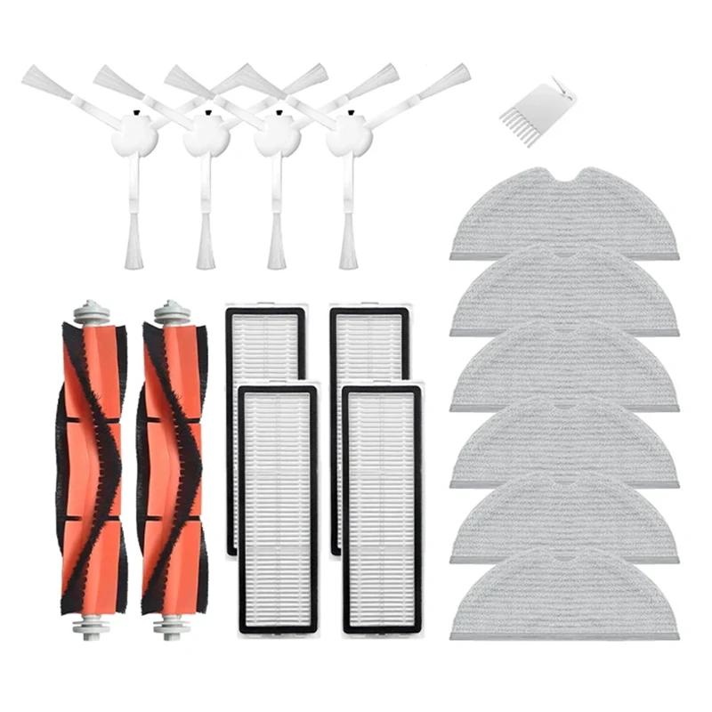 Запчасти для пылесоса XIAOMI MIJIA 1C STYTJ01ZHM 1T STYTJ02ZHM, основная боковая щетка, насадка на швабру, фильтр НЕРА, аксессуары