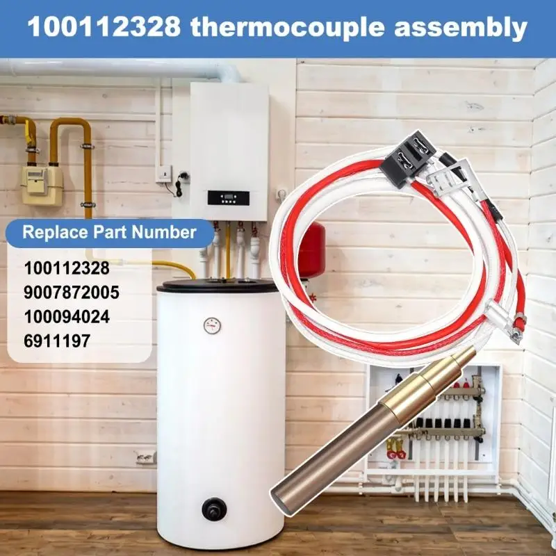 Durable Water Heater Thermopile 100112328 for Reliable Ignition and Consistent Performances C7AC