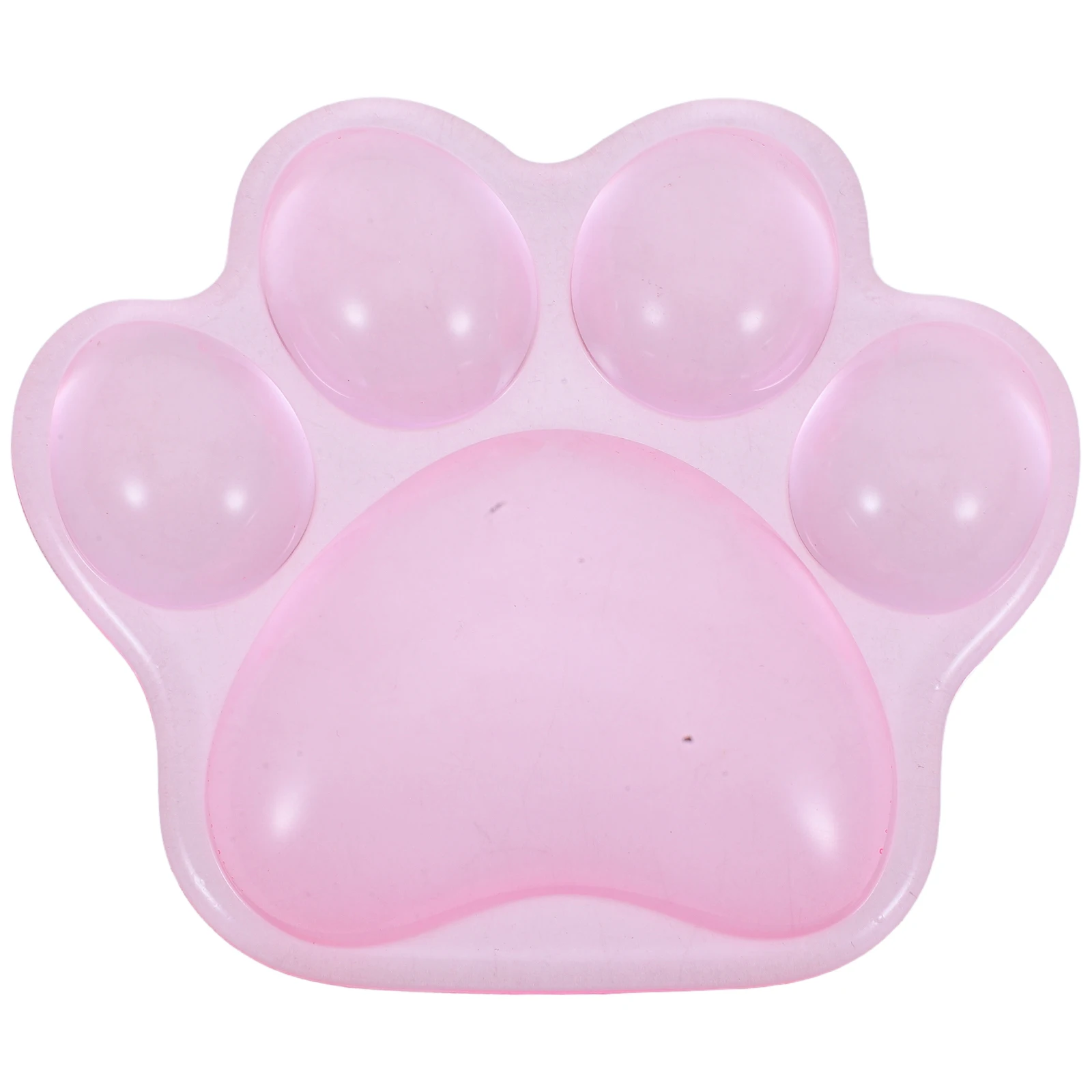

Ergonomic Cat Paw Wrist Pad Transparent Silicone Cushion For Keyboard Mouse Rest Office Computer Gaming Comfortable Desk Pad