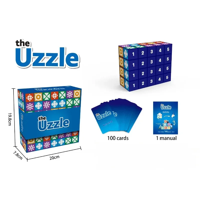 Explore la lógica espacial con el juego UZZLE PUZZLE: diversión familiar y aprendizaje interactivo