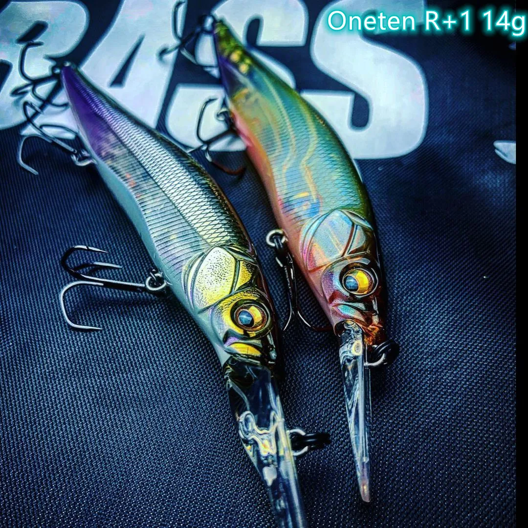 

Japan MEGABASS Suspension Stop Mino ONETEN R+1 Long Throw Luya Fake Bait Jerkbait 14g