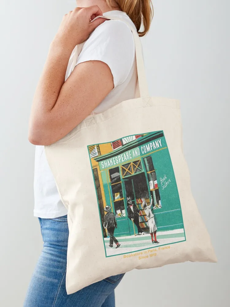 SHAKESPEARE AND COMPANY SINCE 1919 PARIS Tote Bag cute pouch bag Reusable bags canvas shopping bag Canvas Tote