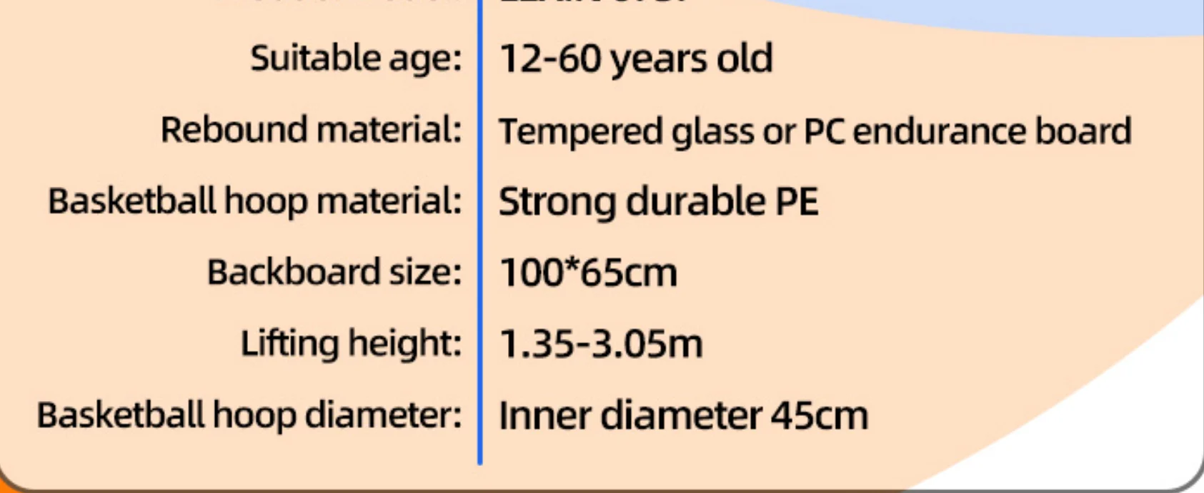 2025년 핫세일 휴대용 농구대 (농구장 엔터테인먼트 및 연습 장비용)