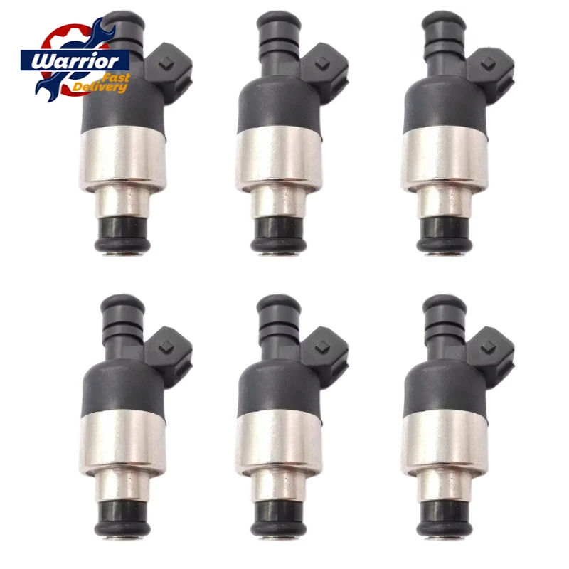 6PCS Auto Parts Fuel Injector Nozzle 17087325 17089625 17105094 for 1992-1995 Isuzu Trooper Rodeo Honda Passport 3.2L V6