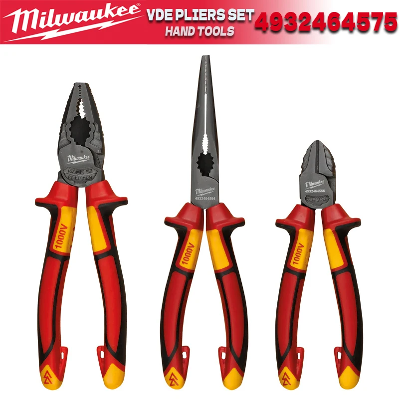 Mejores Herramientas para Electricista Milwaukee: Una Evaluación Detallada del Set de Alicate de 3 Piezas