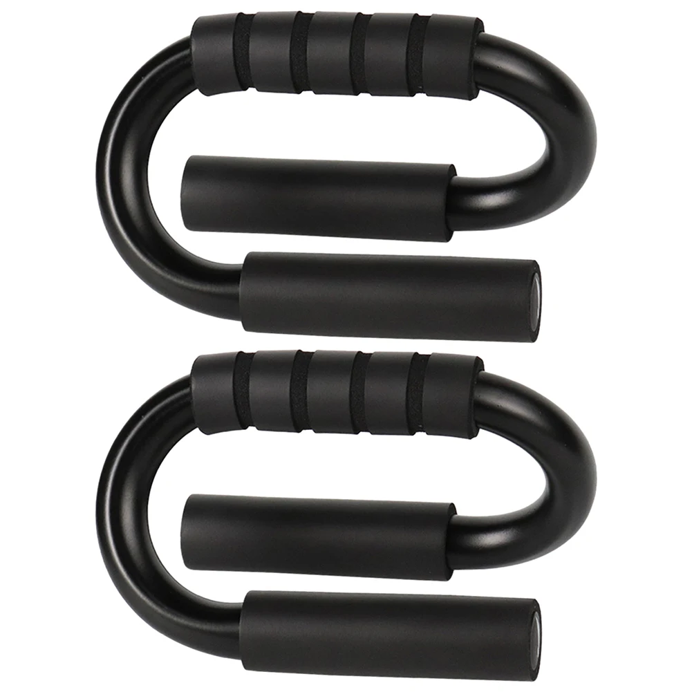 S Shape Pushup Handles Foam Handles Floor Chest Workout Equipment Anti Slip Home Fitness Chest Training Equipment