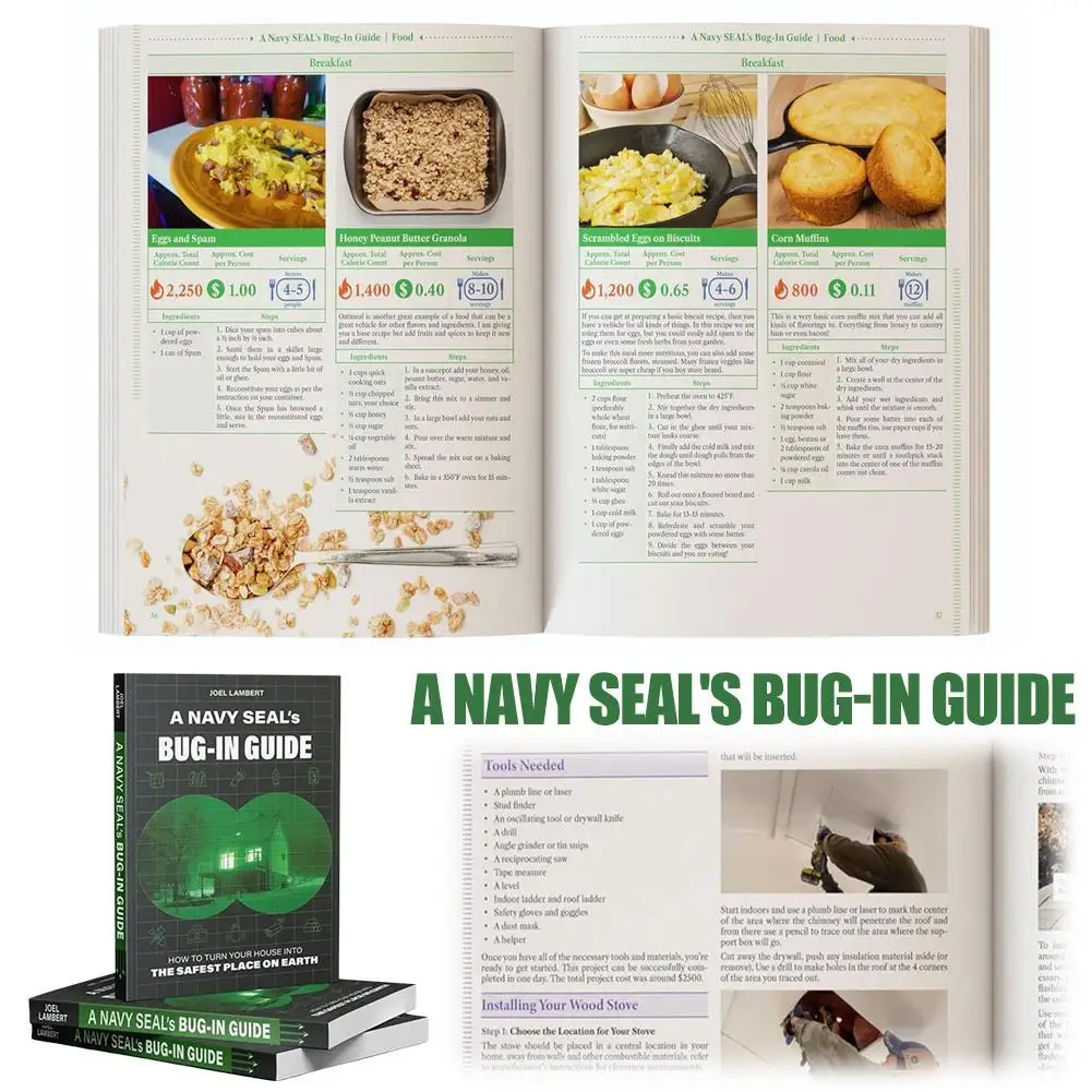 

A Navy Seal's Bug-In Guide Best Selling Book Help To Turn Your Home Into The Ultimate Safety Fortress Learn Emergency Knowledge