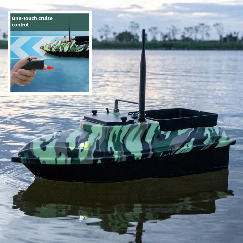 

Large-capacity High Battery Life Bait Thrower Boats Remote Control High-power Decoy Vessel Intelligent Fishing Tackle Equipment