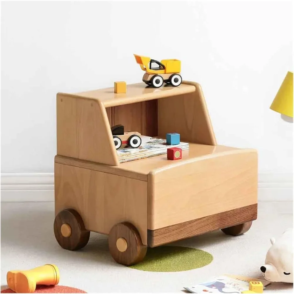 

Children's bedside table, small shelf unit, small bedroom use, children's storage cabinet, wooden bedside table