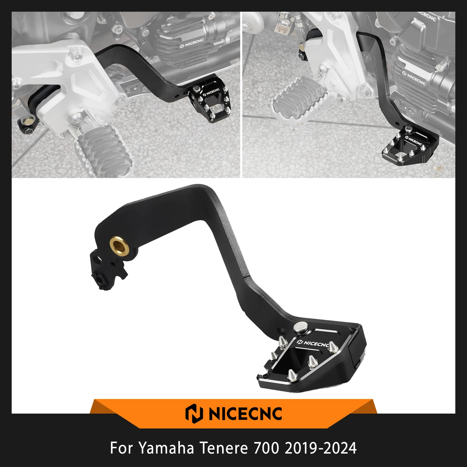 

For 2019-2024 Yamaha Tenere 700 Rear Brake Lever Pedal Tenere 700 Rally /World Raid /World Rally Standard Tenere 700 Accessories