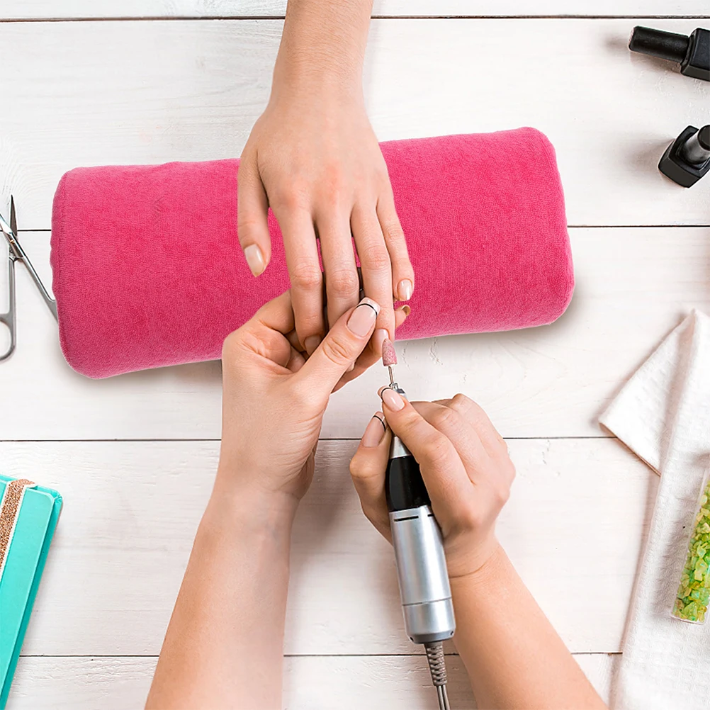 

2Pcs Hand Pillow for Nail Art Ergonomic Manicure Hand Rest Support Stable Arm Rest Cushion for Nail Design Training Practice