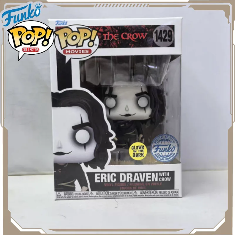 

In Stock Funko POP Original Marvel Eric Drewen Crow Action Figure Toys for Boys Girls Kids Gift Collectible Model Ornaments