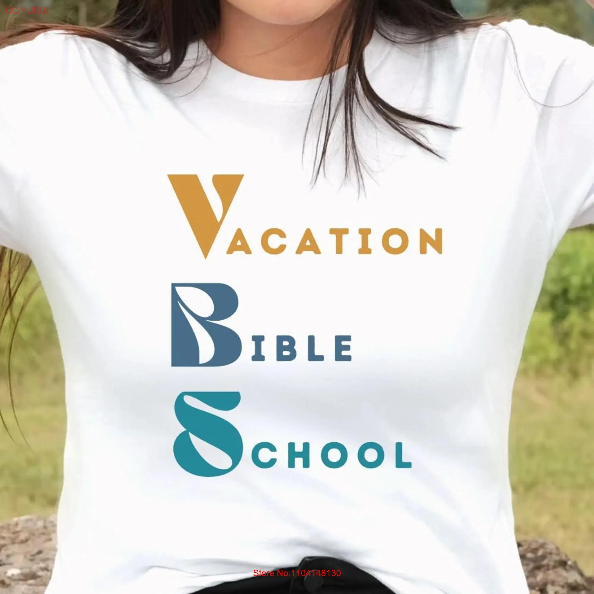 Vacation Bible school t shirt VBS retro tee helper vintage print long or short sleeves