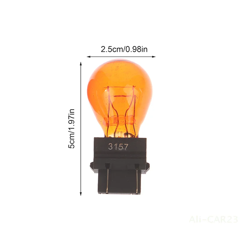 

2PCS 3157 12V 21/5W Halogen Bulbs - Car Brake Light Turn Signal Reverse Lamp Quartz Glass