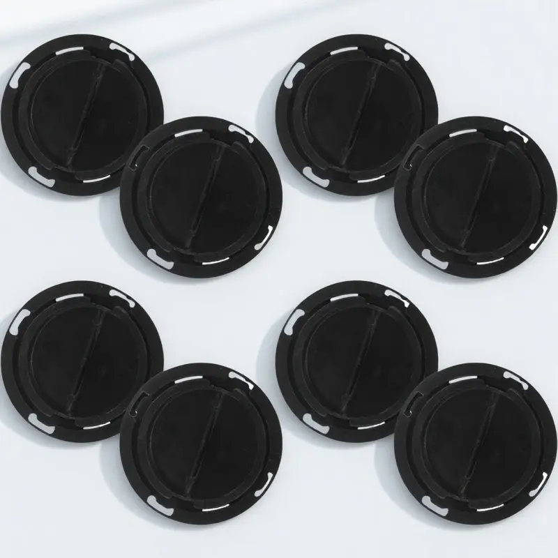 

10Pcs Piggy Bank Bottom Cover ABS Round Stopper Plug for Saving Box Money Jar Minimalist Design Easy Install Replacement Sturdy