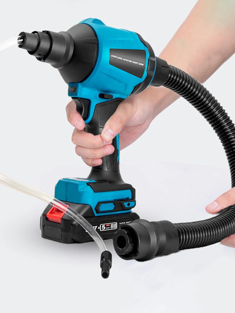 Soffiatore ad alta velocità spazzolato senza fili 1600W gonfiatore elettrico al litio ricaricabile spolveratore detergente per polvere per batteria Makita 18V