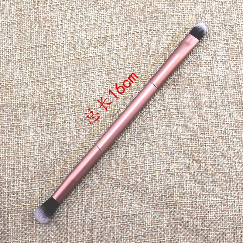 1/3pcs All aluminum tube double-ended makeup eye shadow brush nose silhouette brush highlighting brightening single brush