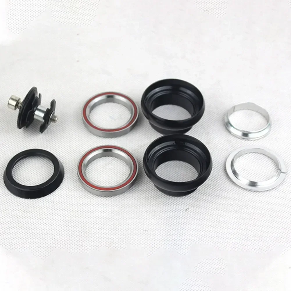 34mm 1-1/8 Bike Headsets Ebike Threadless MTB Road Bike Bicycle Sealed External Bearing Headset Kit Speed Road Bike Accs