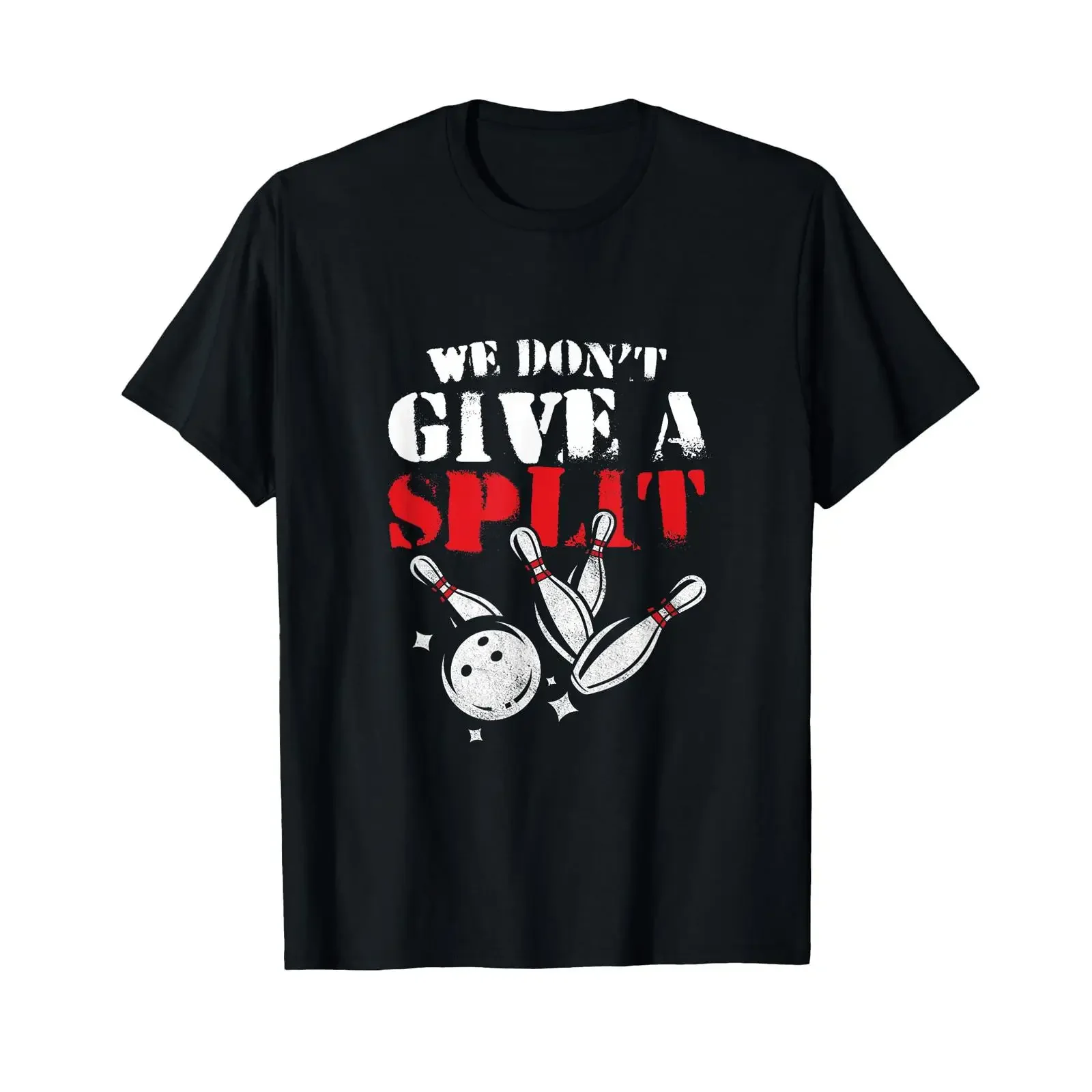 Bowler we don't share is fantastic bowling T Shirt vintage Washed Unisex Top For Everyday Wear graphic Breathable Versatile
