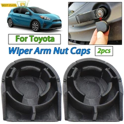 2X OE# 85292-AA010 Car Windscreen Wiper Arm Nut Cap Bolt Cover For Toyota Camry RAV4 Celica T230 Scion Prius XW20 XW30 Sienna