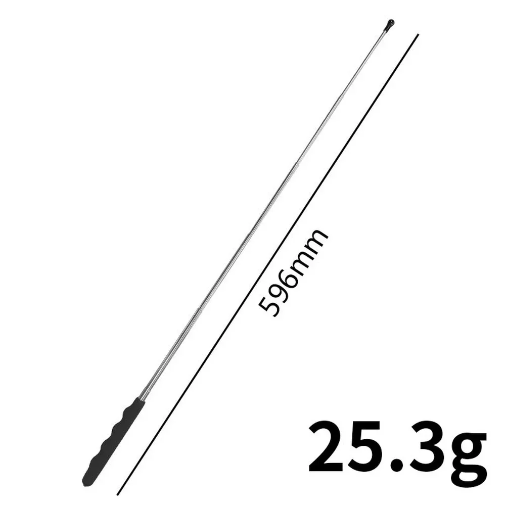 60cm Extendable Stainless Steel Teaching Pointer Ergonomic Grip Tool For Classroom And Meeting Use Accessories